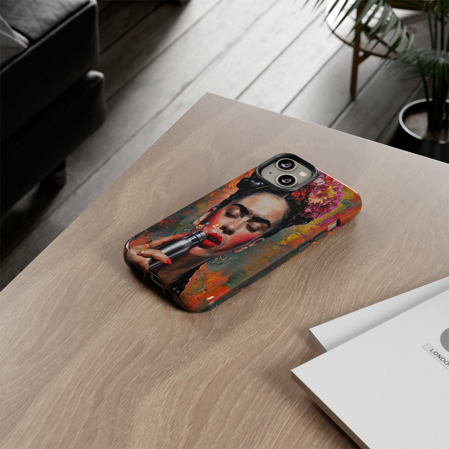 "Frida with a Flask" Mobile Phone Case