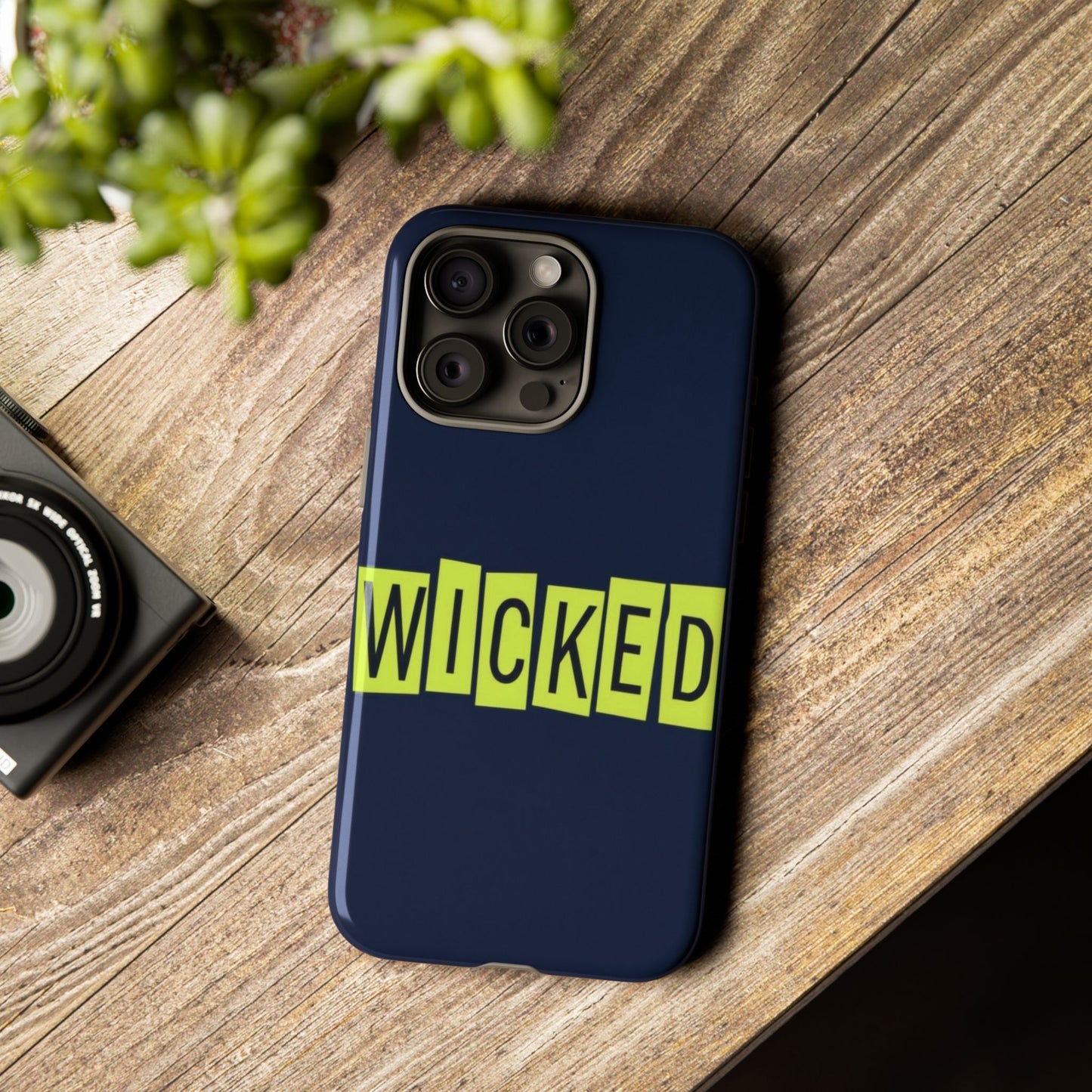 "Wicked" Mobile Phone Case (yellow)