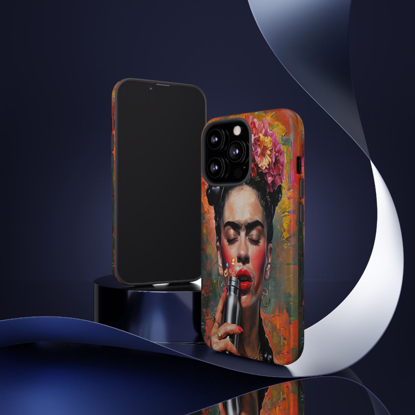"Frida with a Flask" Mobile Phone Case