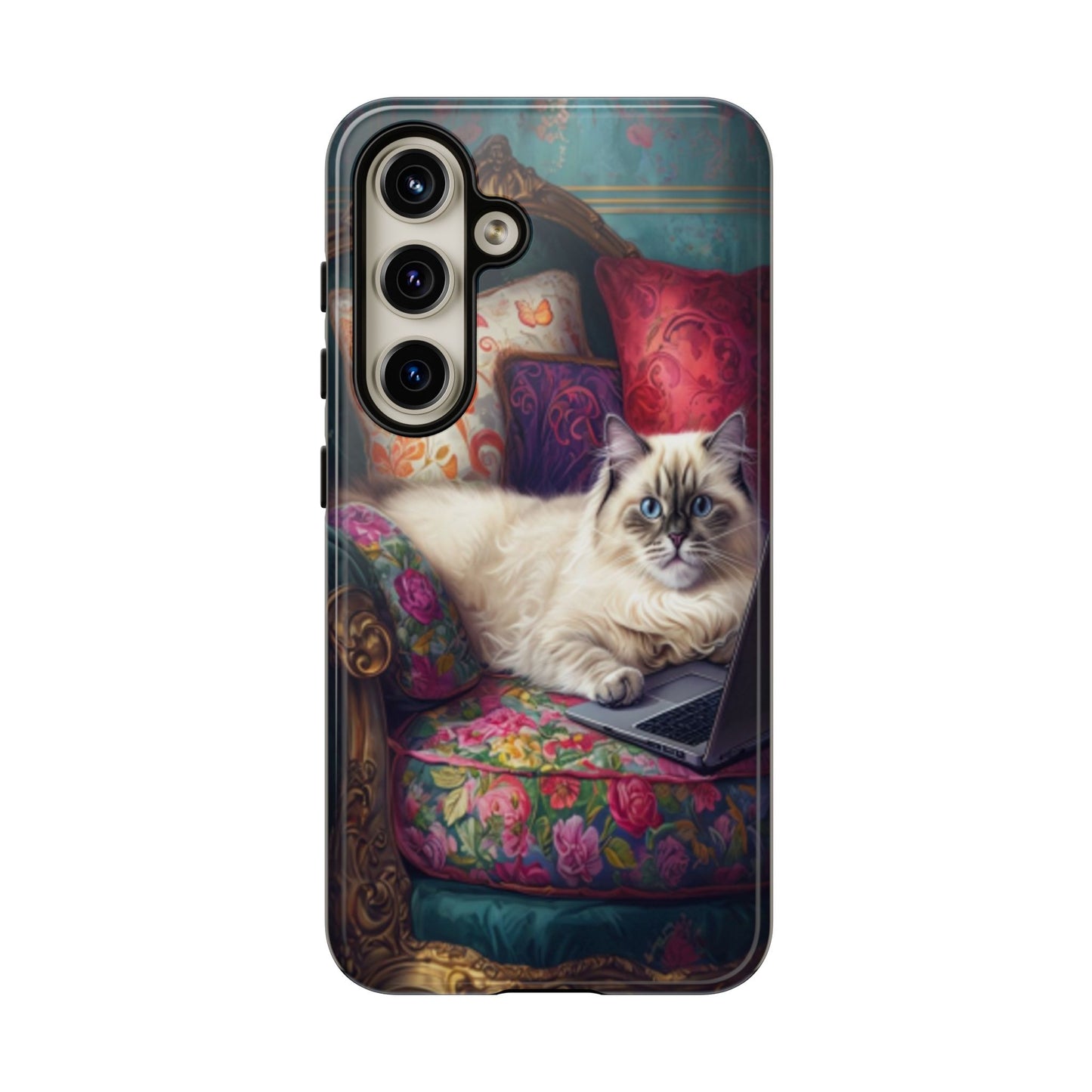 "Purr-sian Productivity" Mobile Phone Case