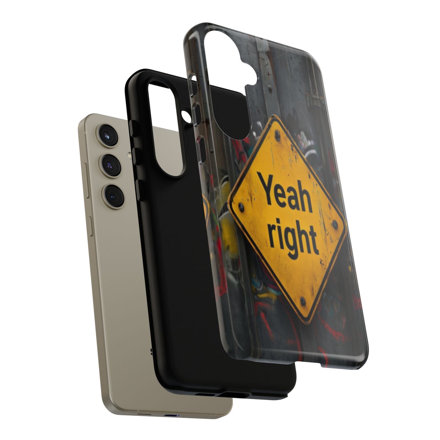 "Yeah, right" Mobile Phone Case