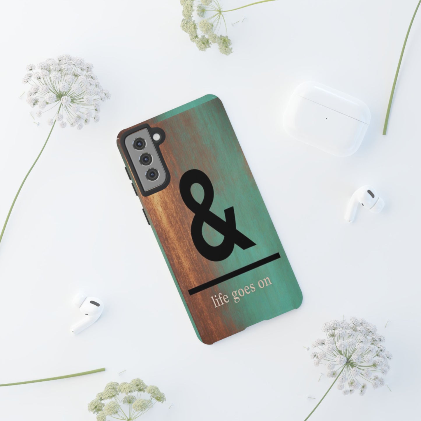 "Life Goes On" Mobile Phone Case