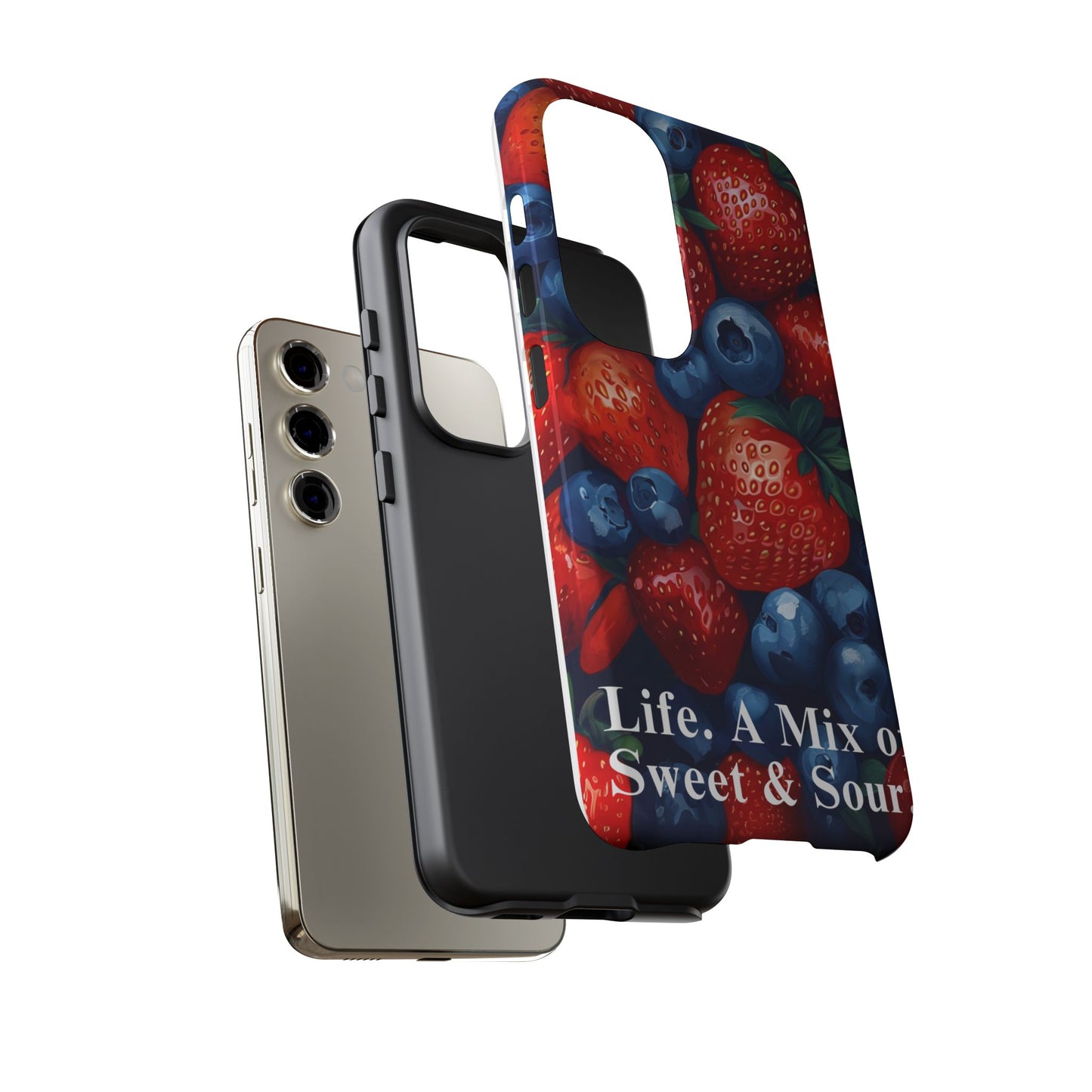 "Life. A Mix of Sweet and Sour" Mobile Phone Case