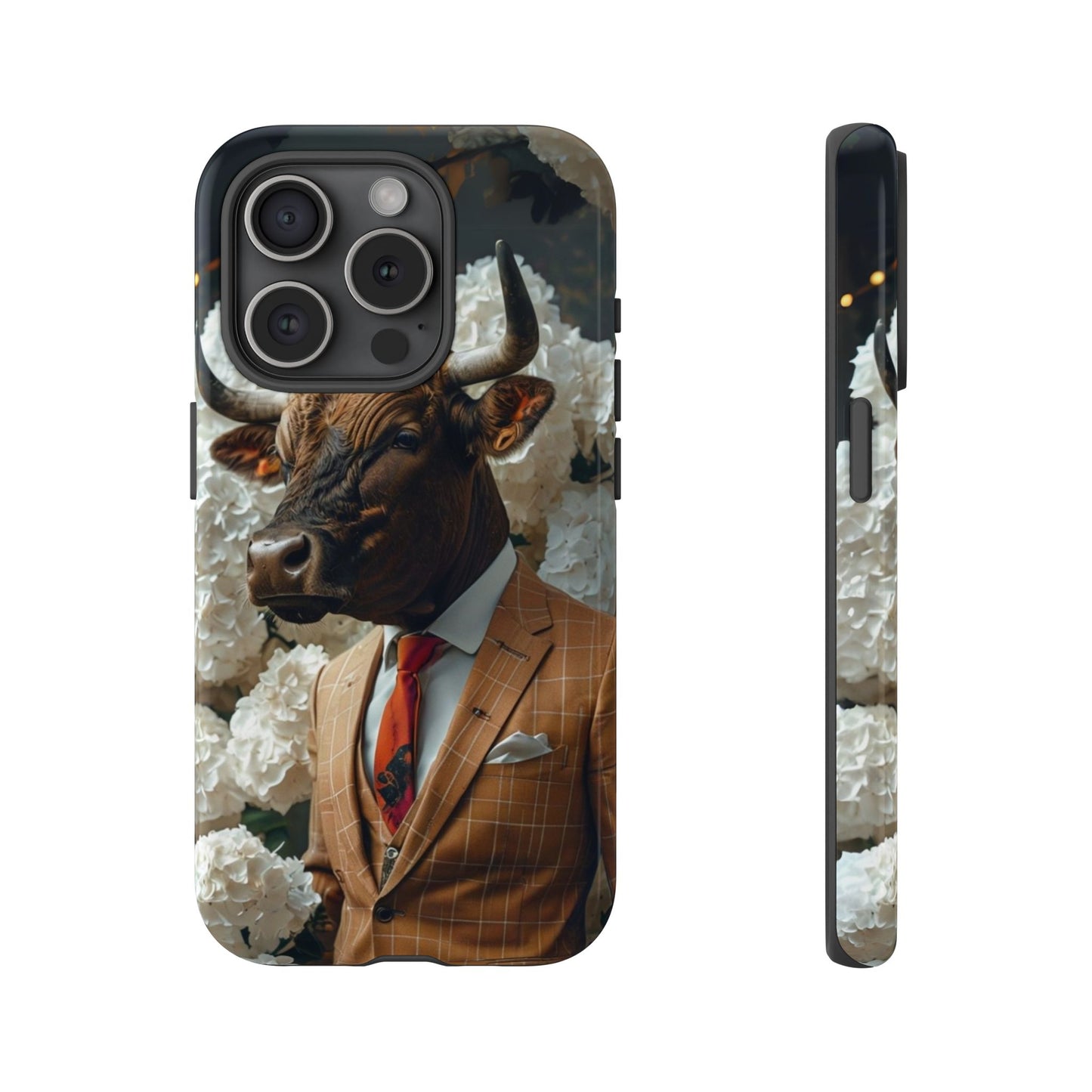 "The Genteel Bull" Mobile Phone Case