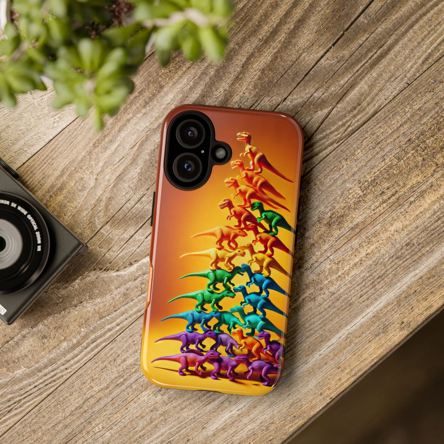 "Jurassic Glow-Up" Mobile Phone Case