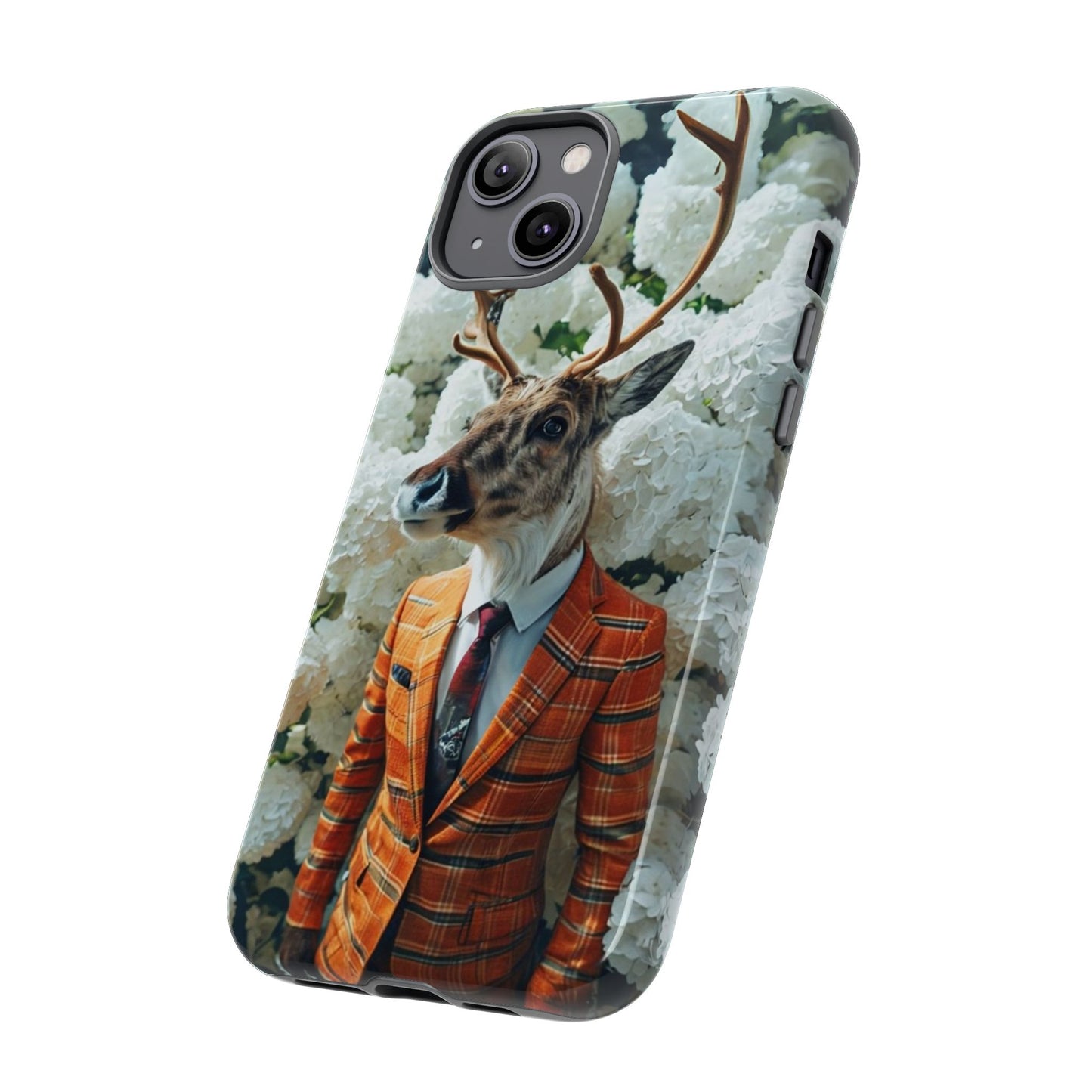 "The Stag" Mobile Phone Case (orange)