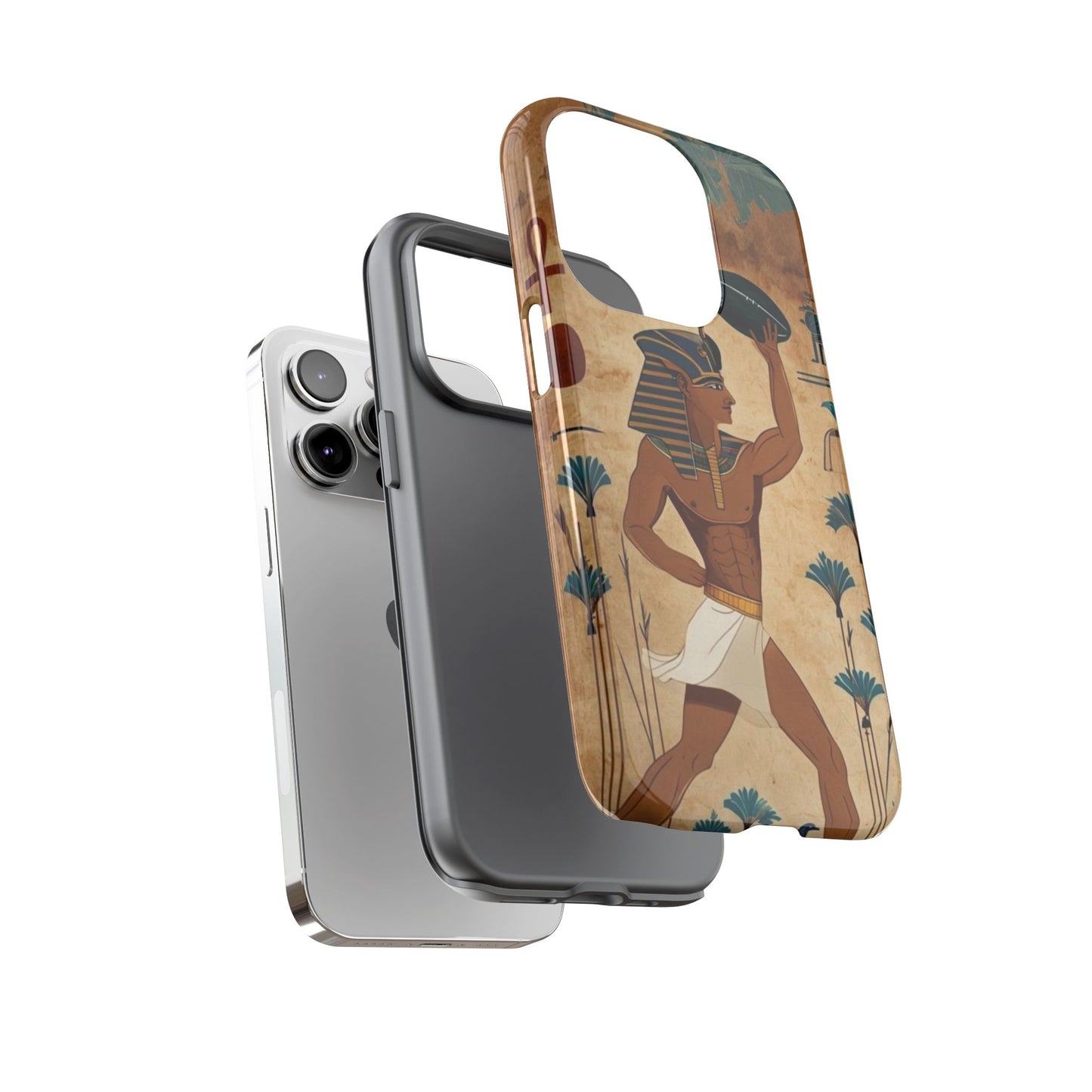 "Tutankhaman Takes the Pass" Mobile Phone Case