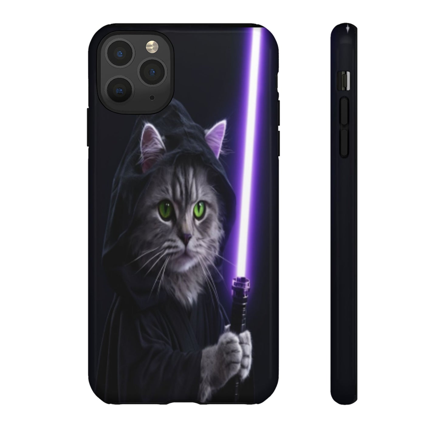 "Jedi Whisker" Mobile Phone Case (purple)