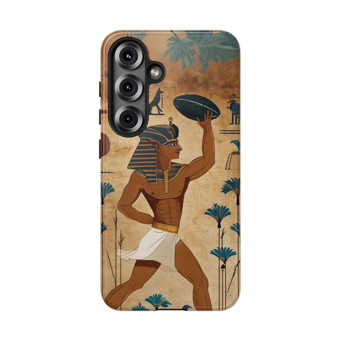 "Tutankhaman Takes the Pass" Mobile Phone Case