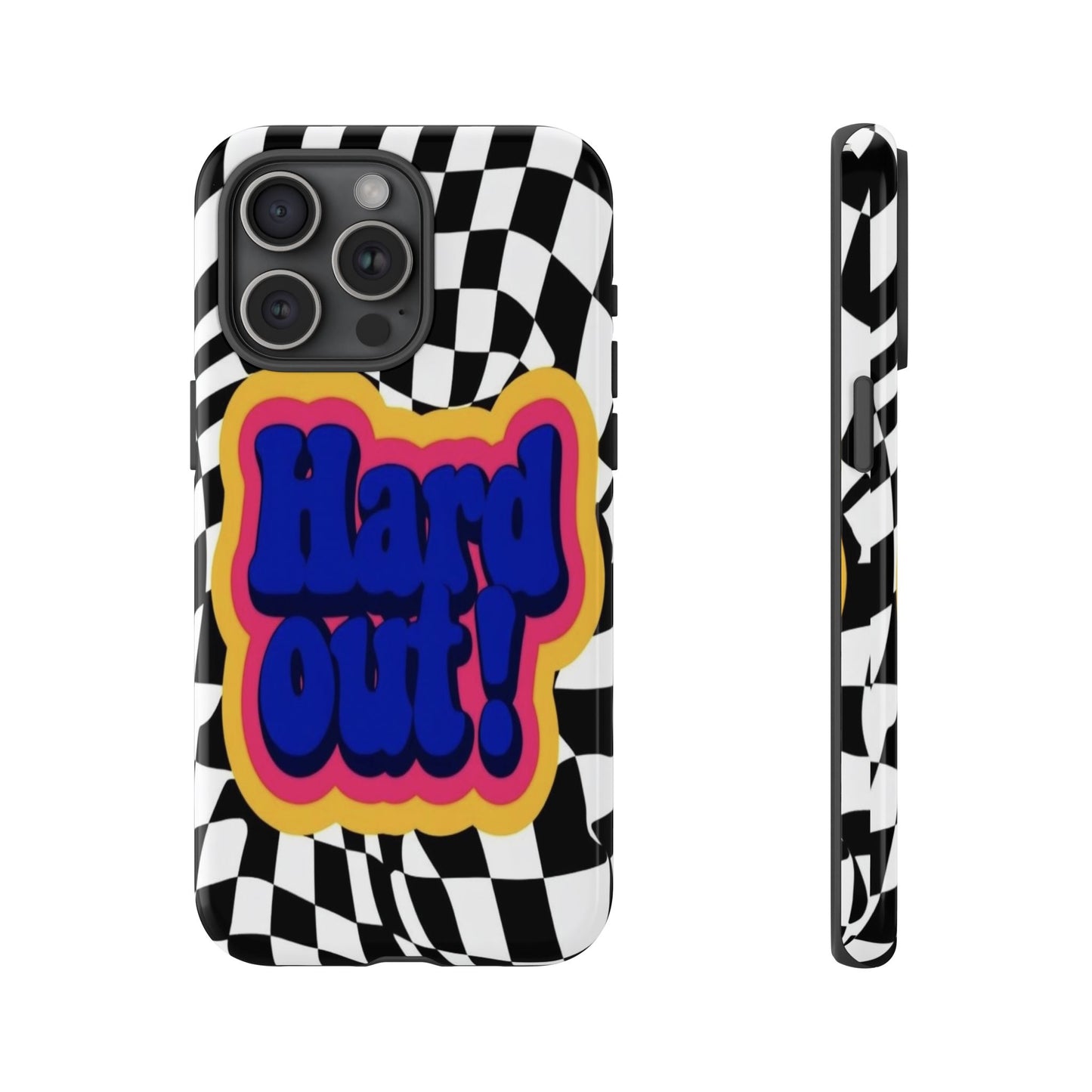 "Hard Out" Mobile Phone Case (blue)