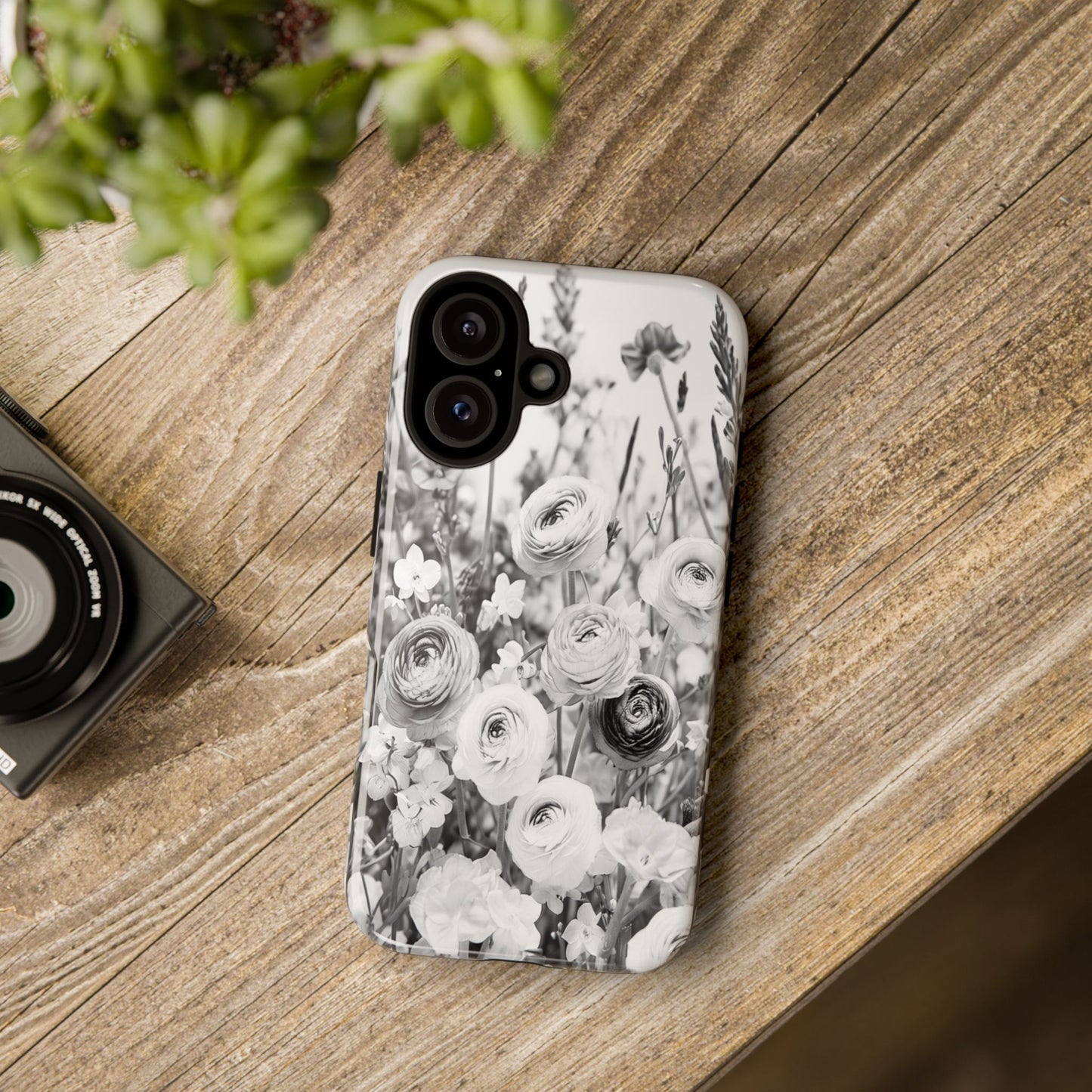 "Monochrome Muse" Mobile Phone Case