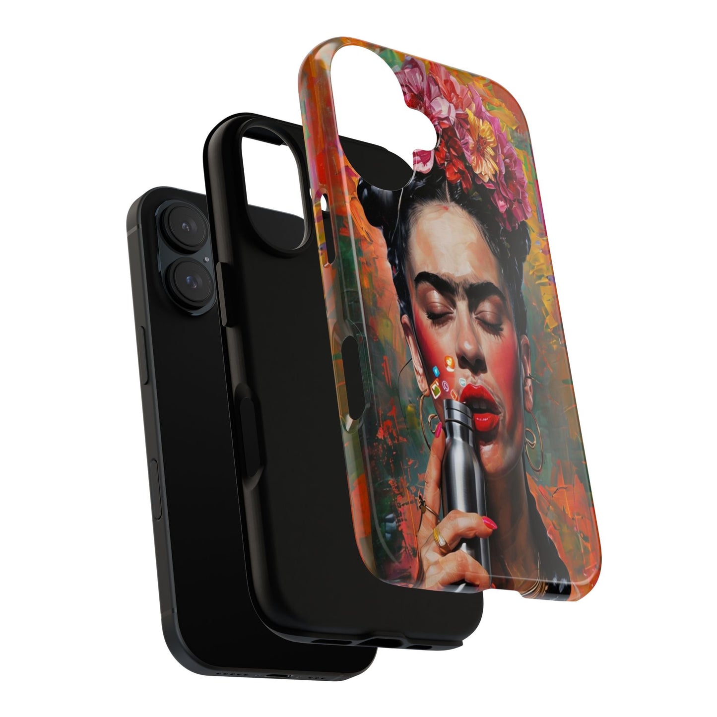 "Frida with a Flask" Mobile Phone Case