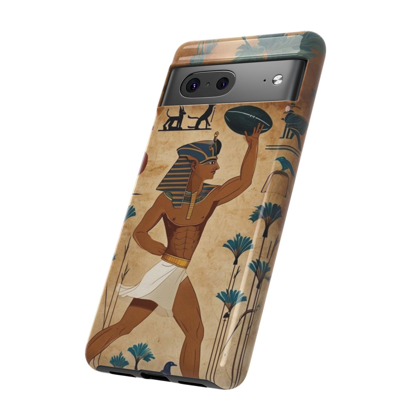 "Tutankhaman Takes the Pass" Mobile Phone Case
