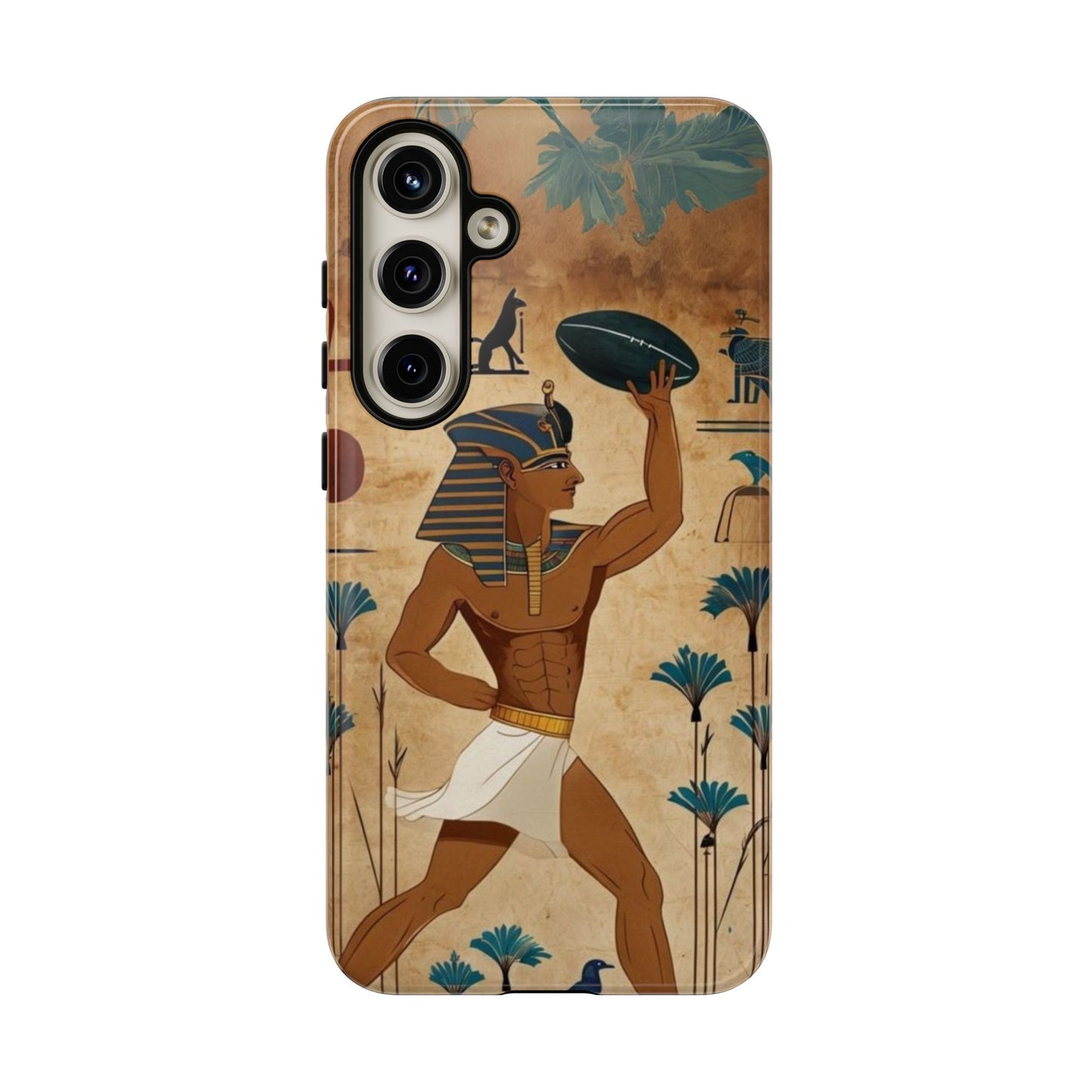 "Tutankhaman Takes the Pass" Mobile Phone Case