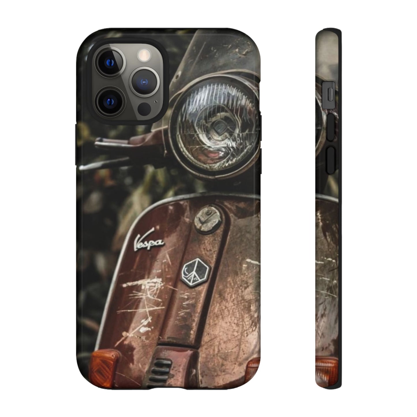 "Vespa. Old Soul, Full Tank" Mobile Phone Case