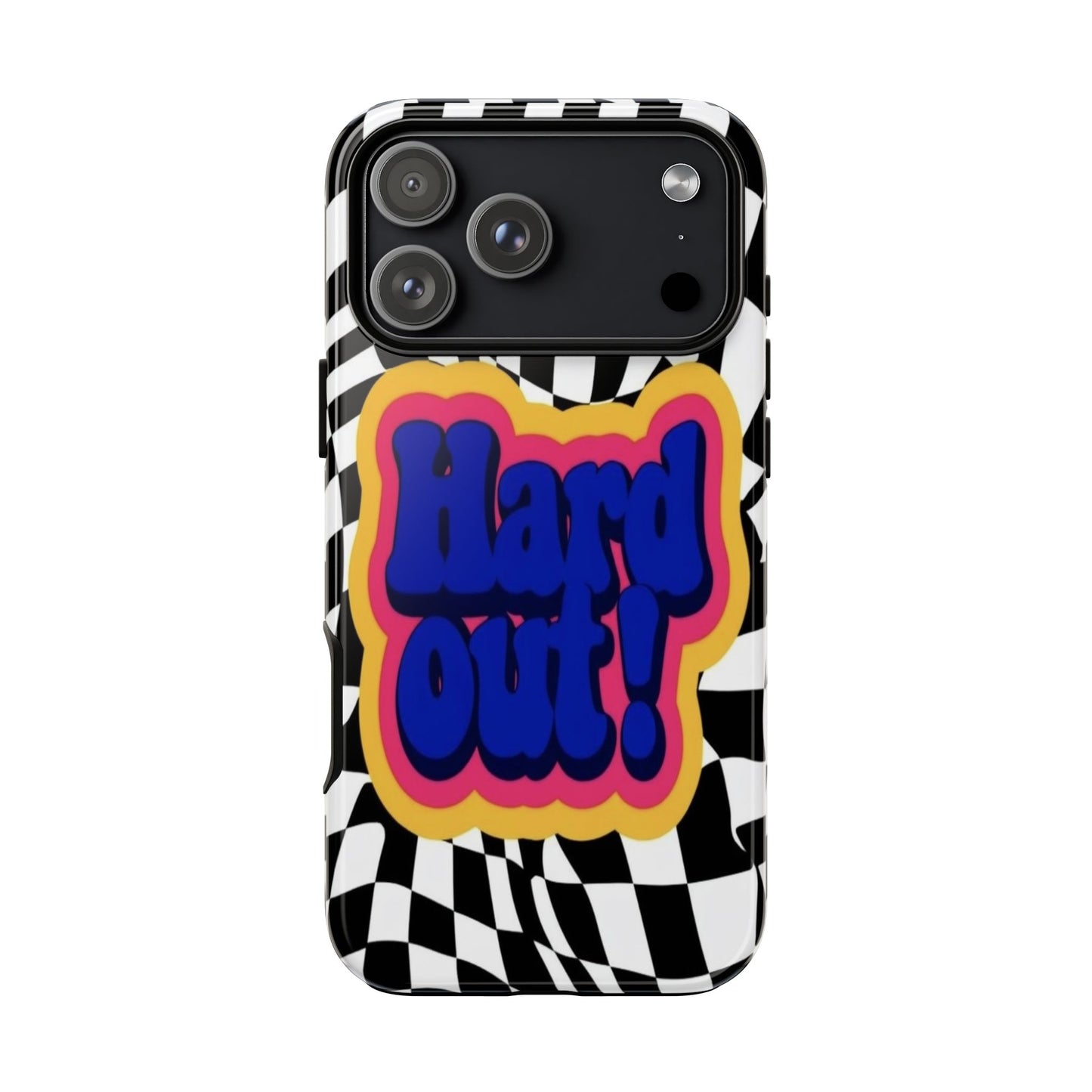 "Hard Out" Mobile Phone Case (blue)