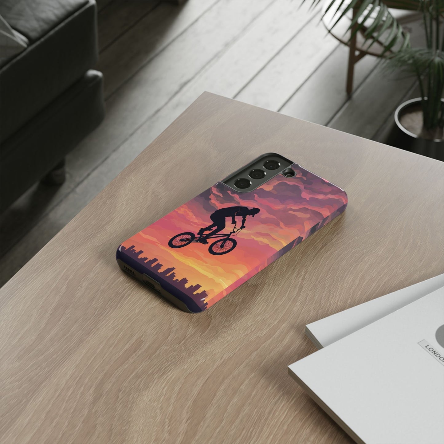 "Sunset Jump" Mobile Phone Case
