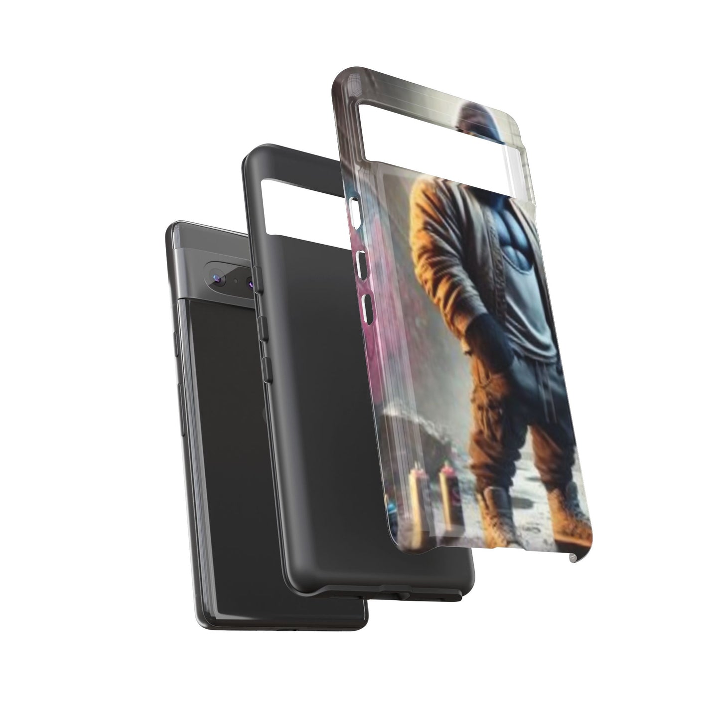 "Urban Silver" Mobile Phone Case