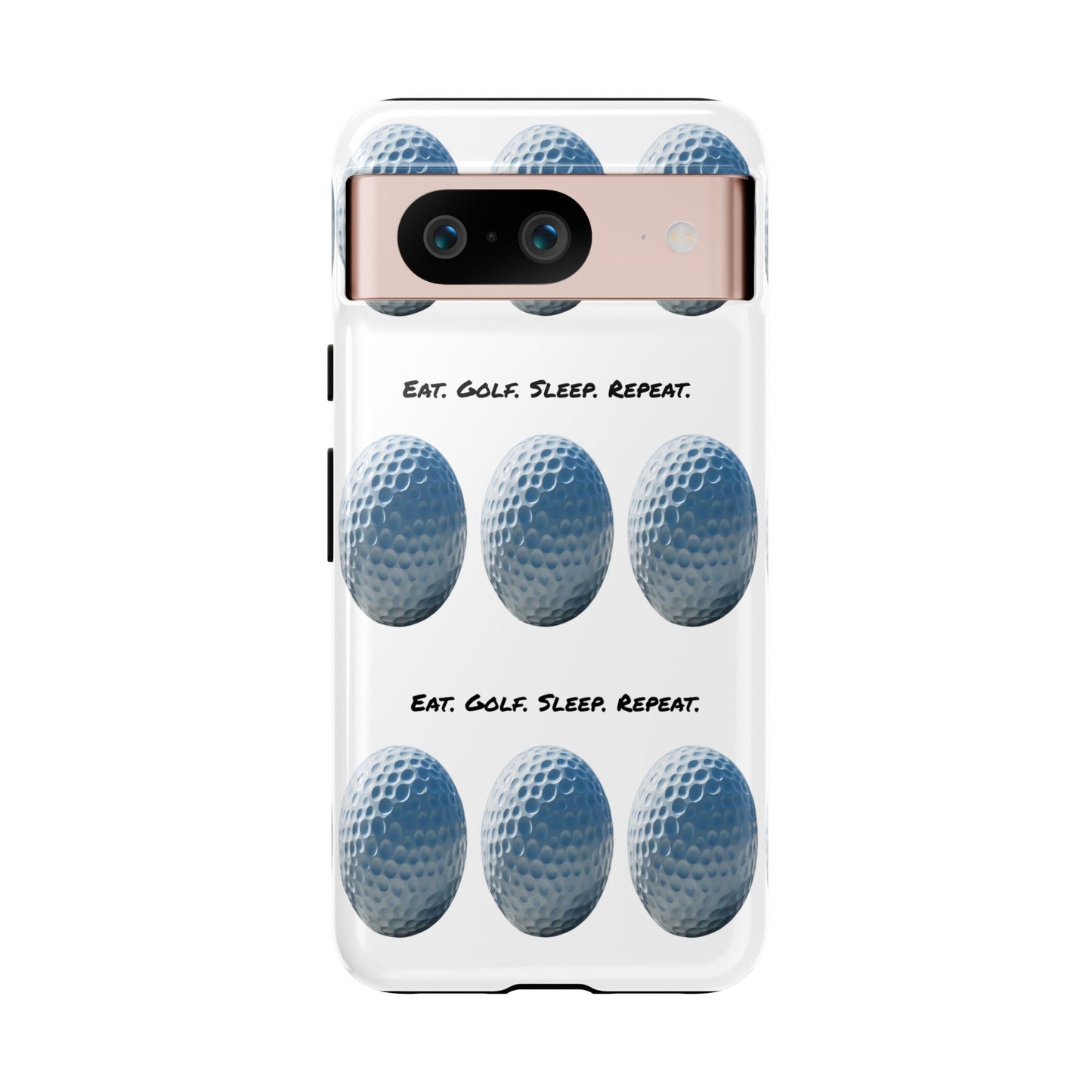 "Eat. Golf. Sleep. Repeat." Mobile Phone Case