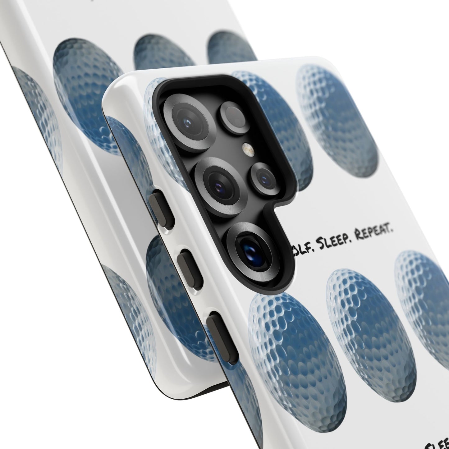 "Eat. Golf. Sleep. Repeat." Mobile Phone Case