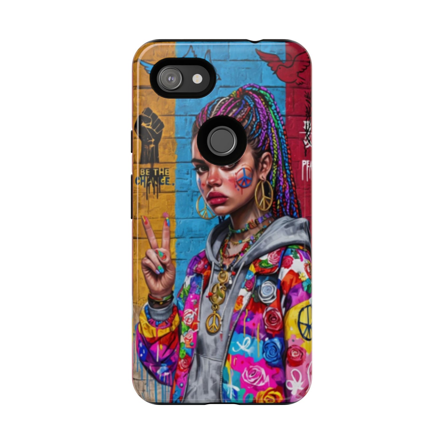 "Create Peace" Mobile Phone Case