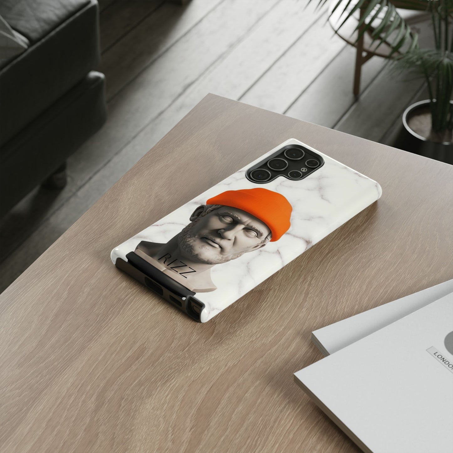 "Rizz in Marble" Mobile Phone Case