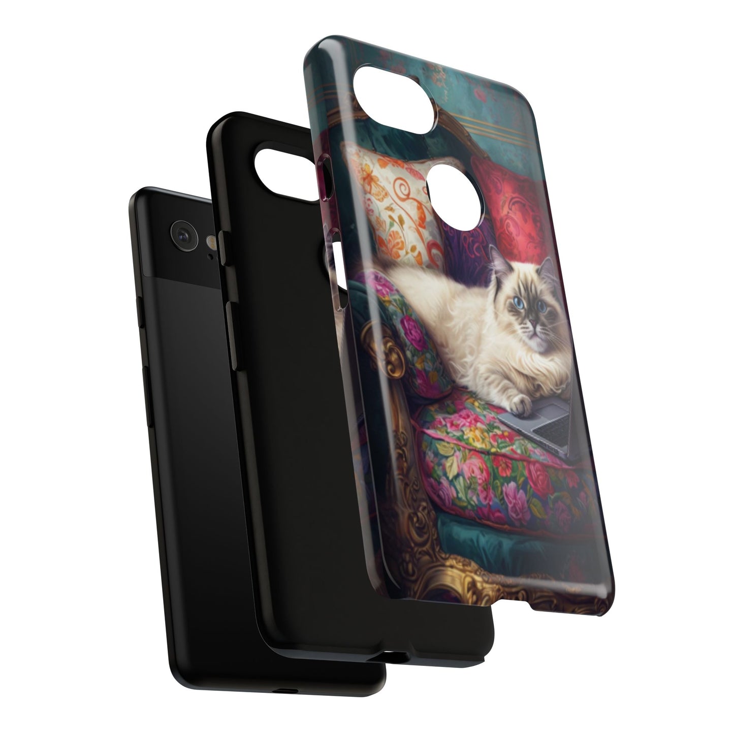 "Purr-sian Productivity" Mobile Phone Case