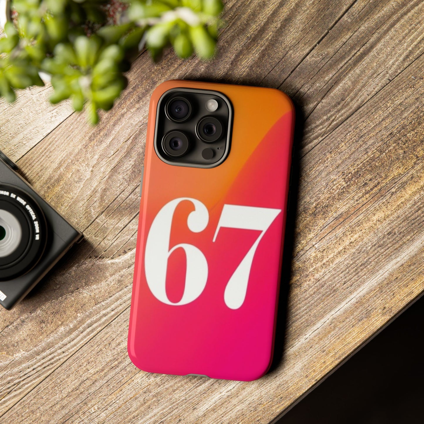 "67" Mobile Phone Case