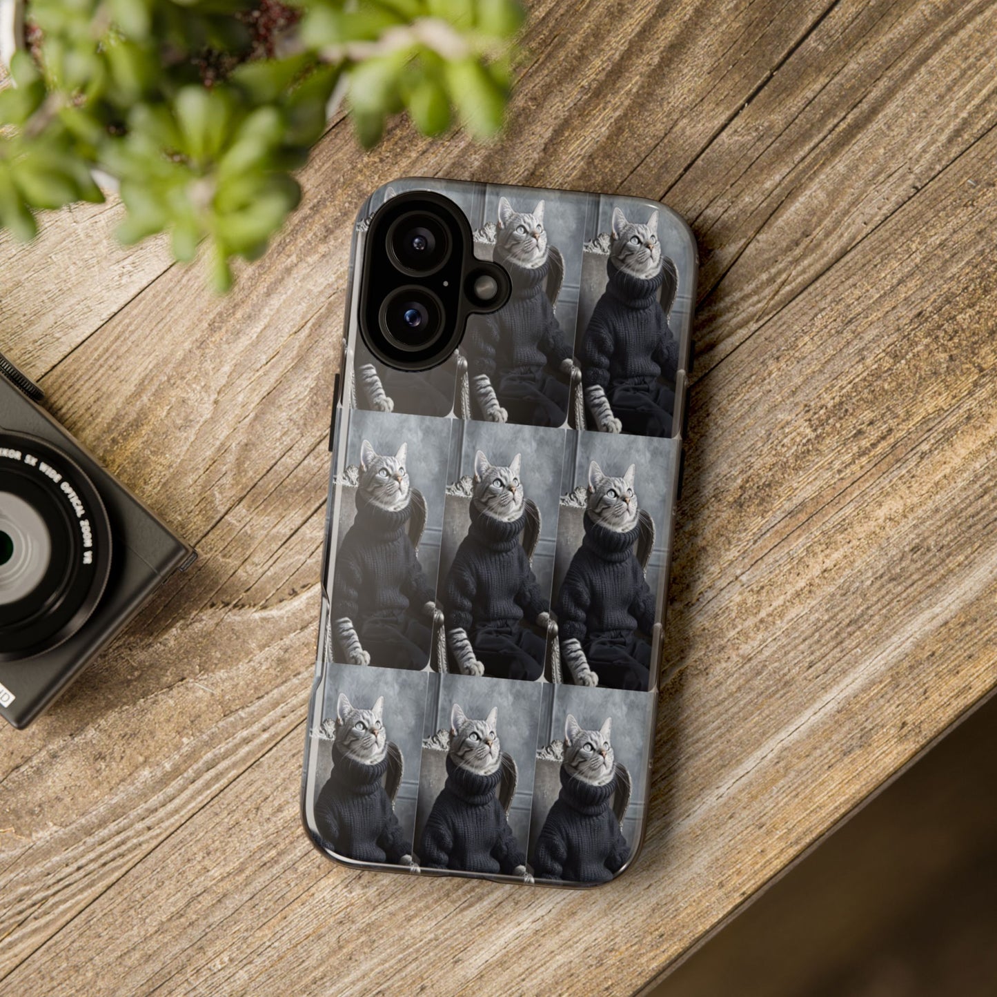 "Paws of Reflection" Mobile Phone Case