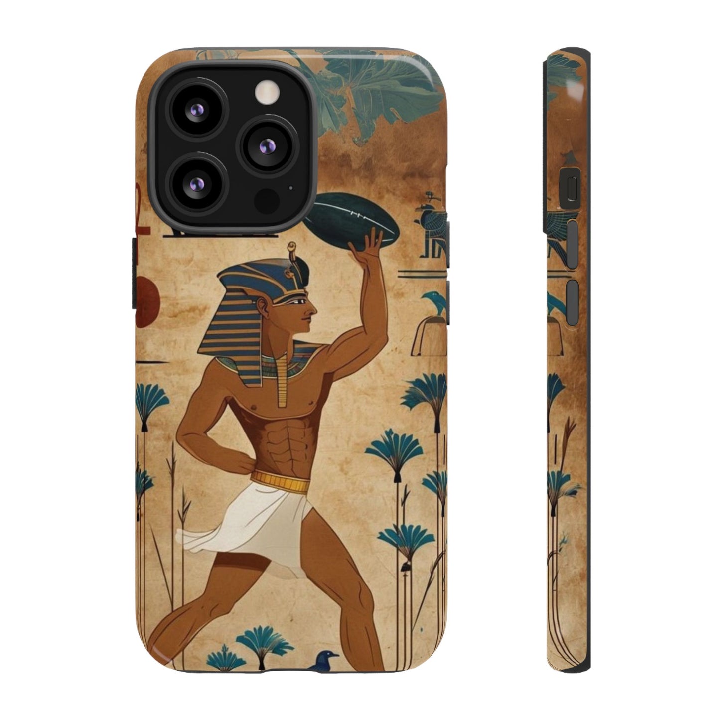 "Tutankhaman Takes the Pass" Mobile Phone Case
