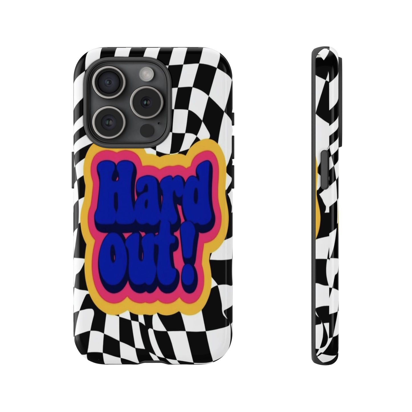 "Hard Out" Mobile Phone Case (blue)