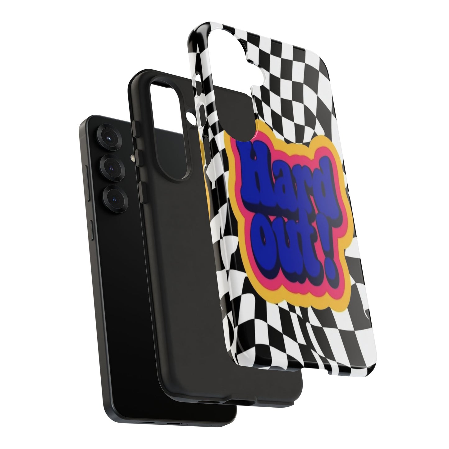 "Hard Out" Mobile Phone Case (blue)