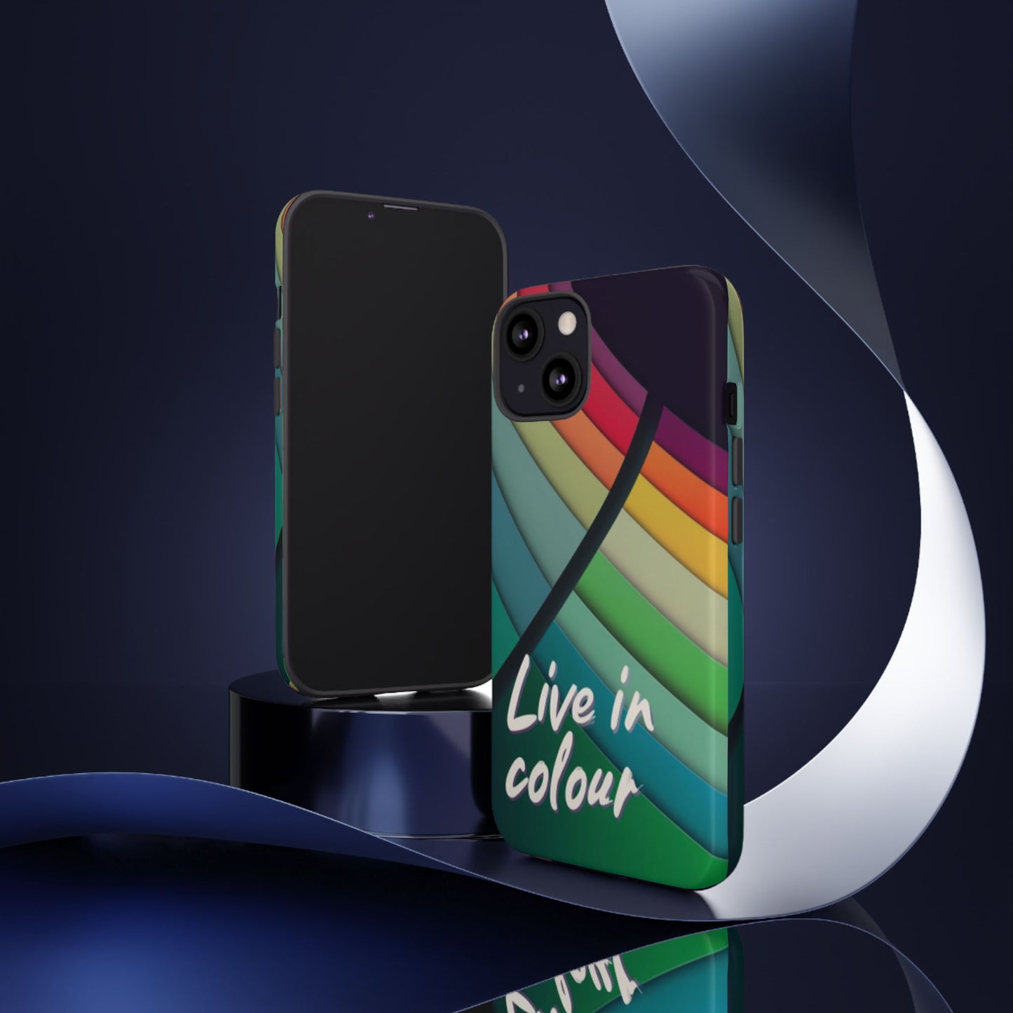 "Live in Colour" Mobile Phone Case