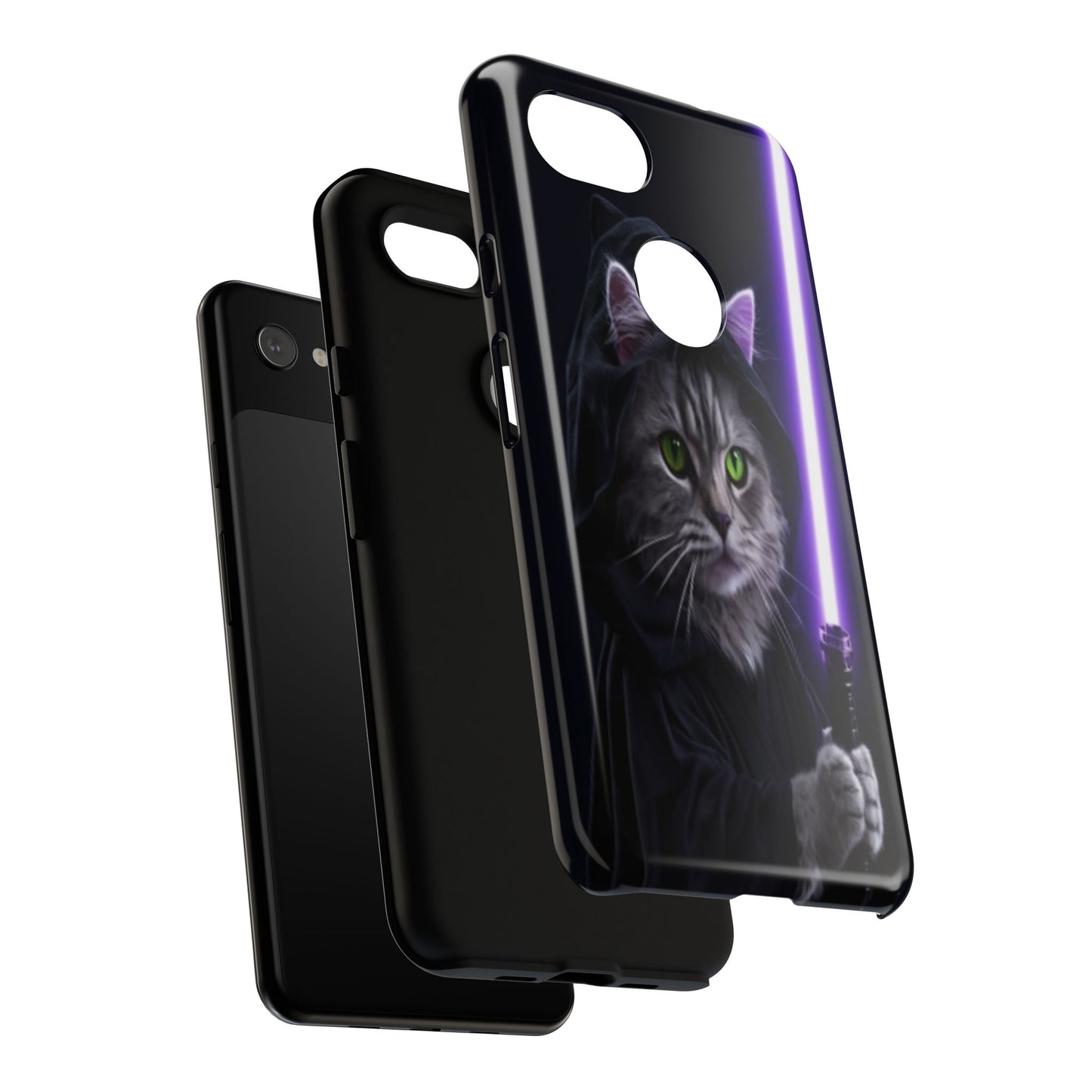 "Jedi Whisker" Mobile Phone Case (purple)