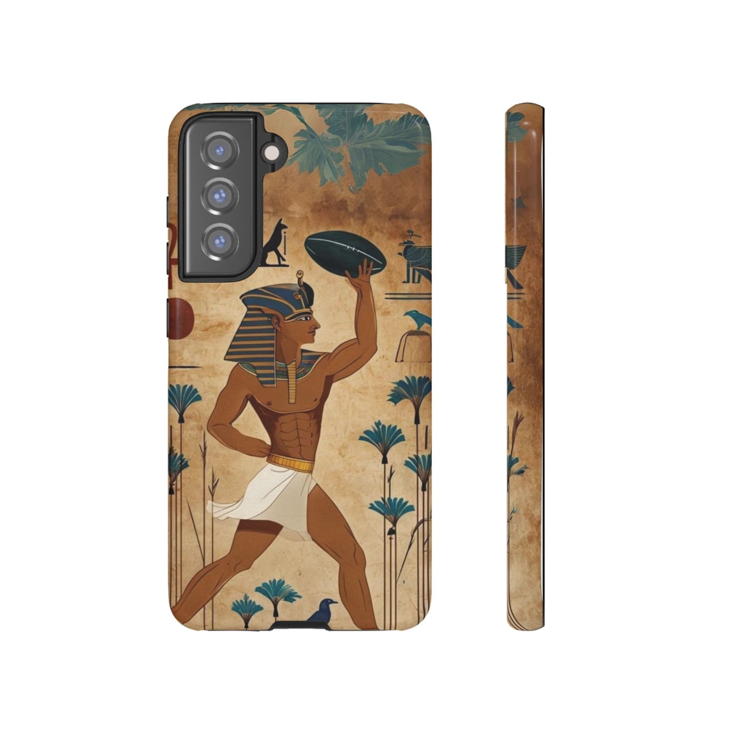 "Tutankhaman Takes the Pass" Mobile Phone Case
