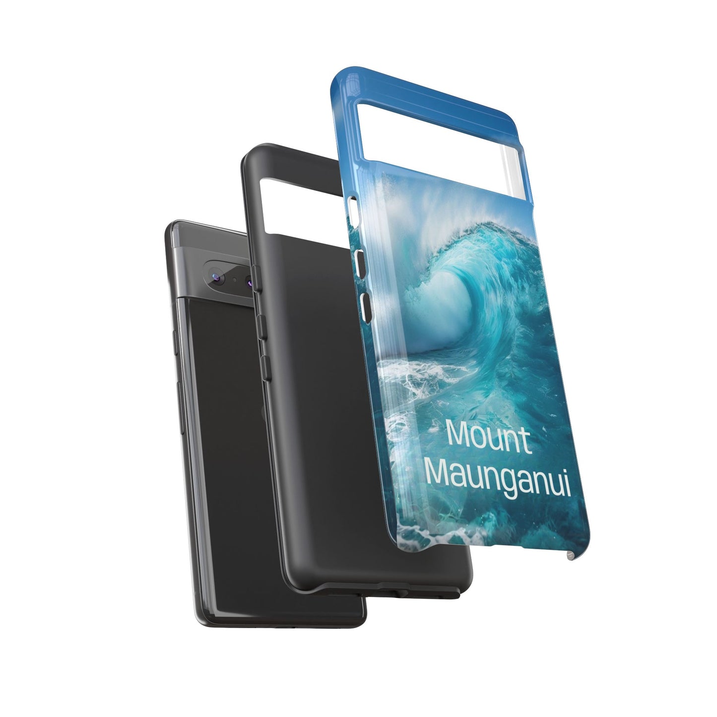 "Mount Maunganui" Mobile Phone Case (green)