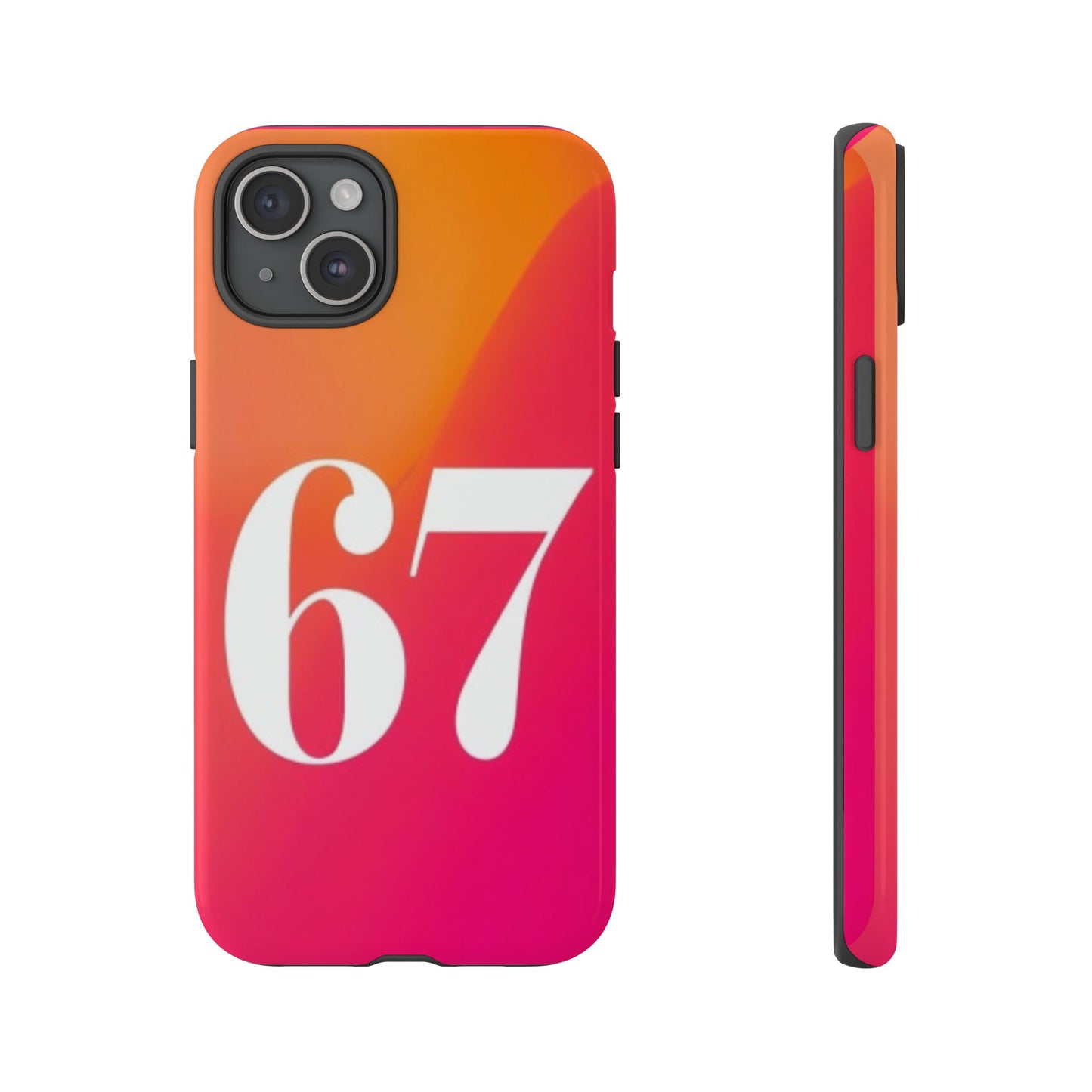 "67" Mobile Phone Case