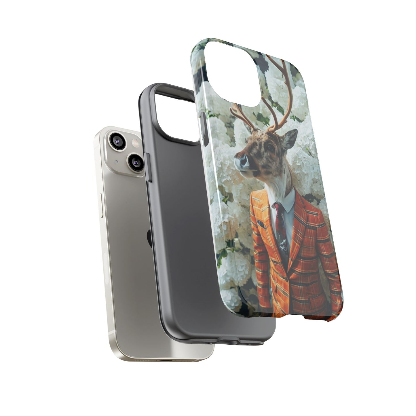 "The Stag" Mobile Phone Case (orange)