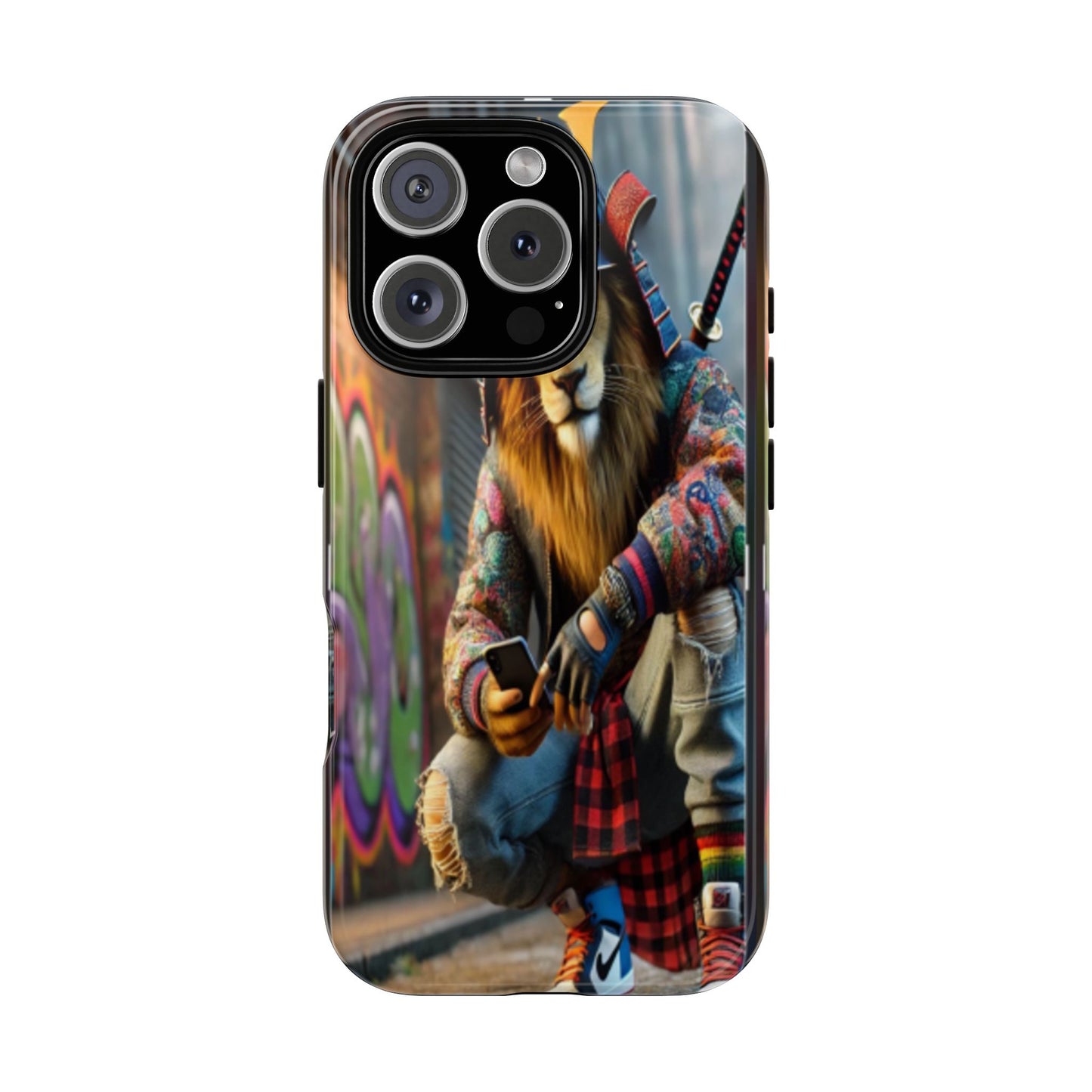 "King of the Concrete Jungle" Mobile Phone Case