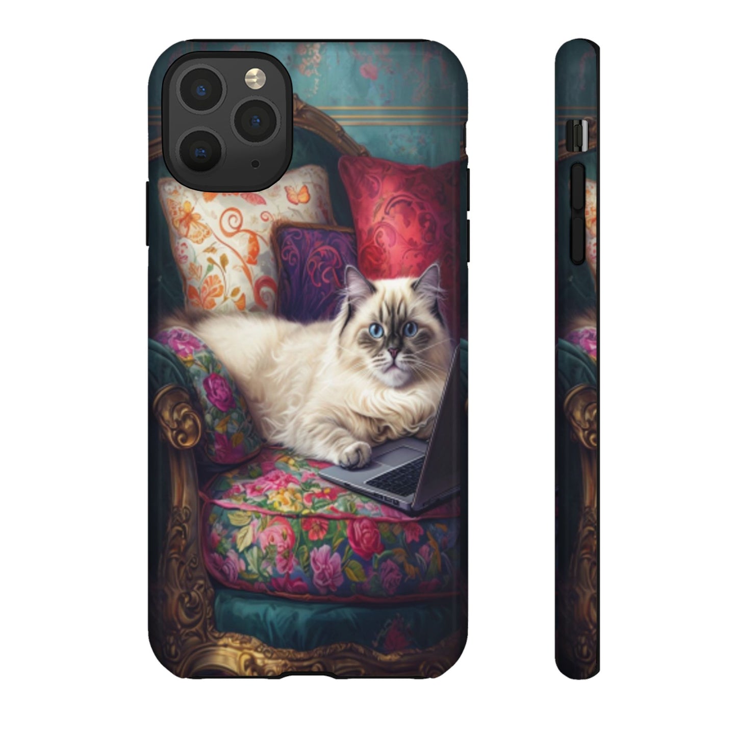 "Purr-sian Productivity" Mobile Phone Case