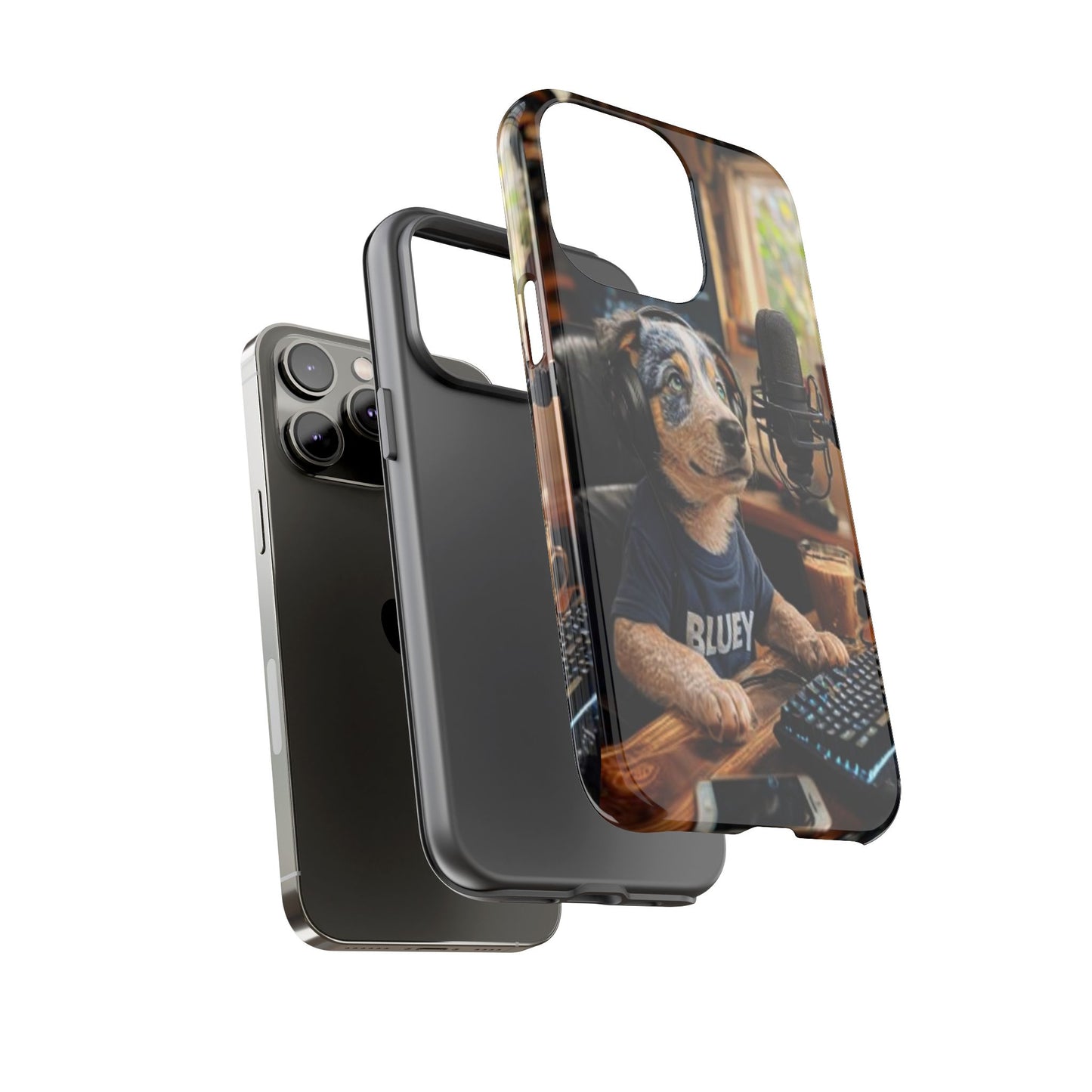 "Blue Heeler - a Tribute to Bluey" Mobile Phone Case