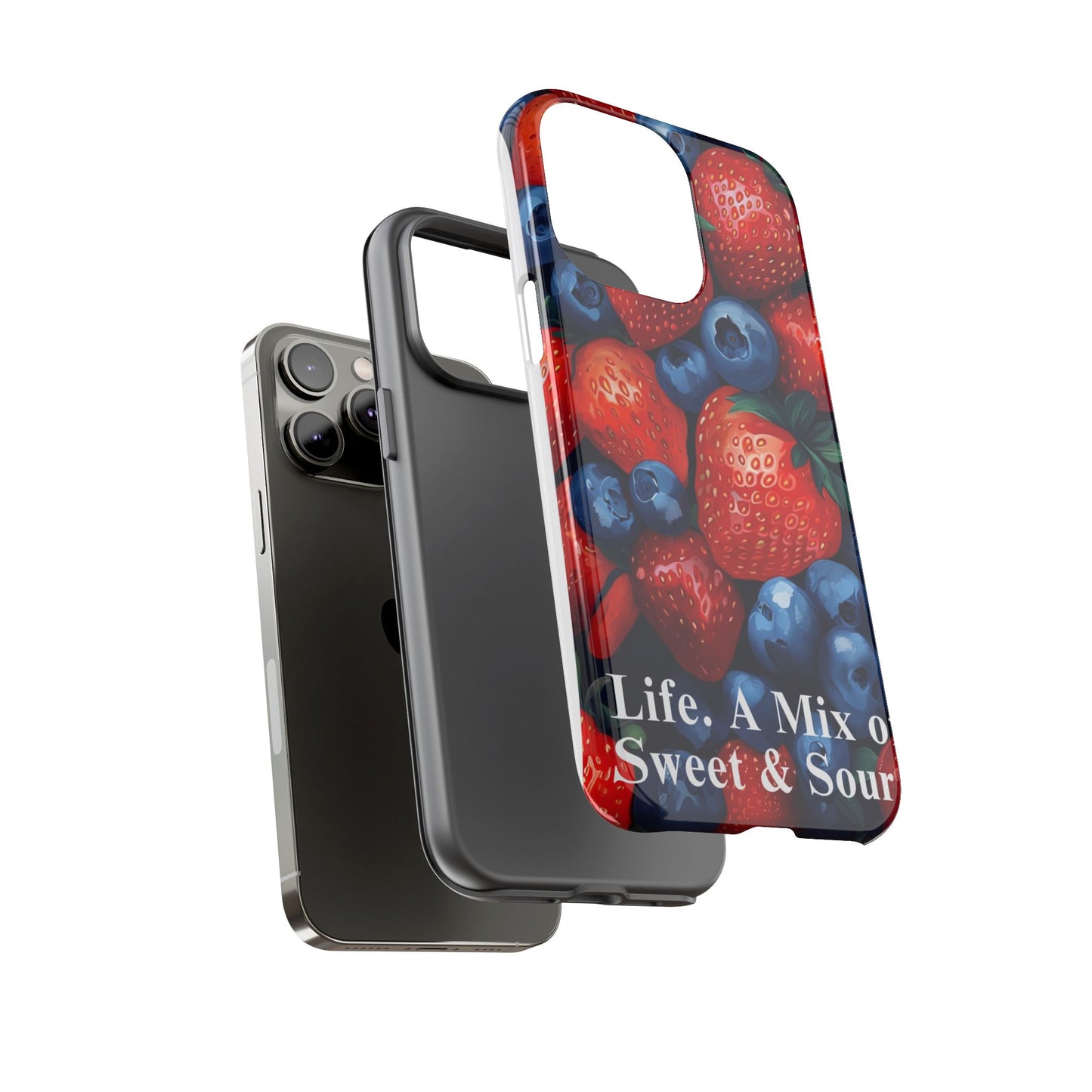 "Life. A Mix of Sweet and Sour" Mobile Phone Case