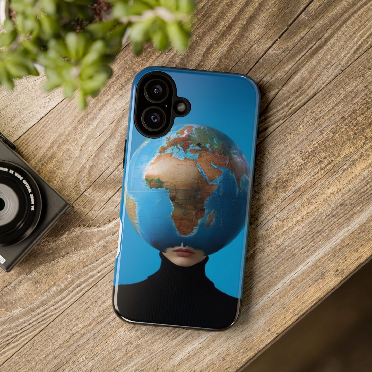 "She Who Carries the World" Mobile Phone Case