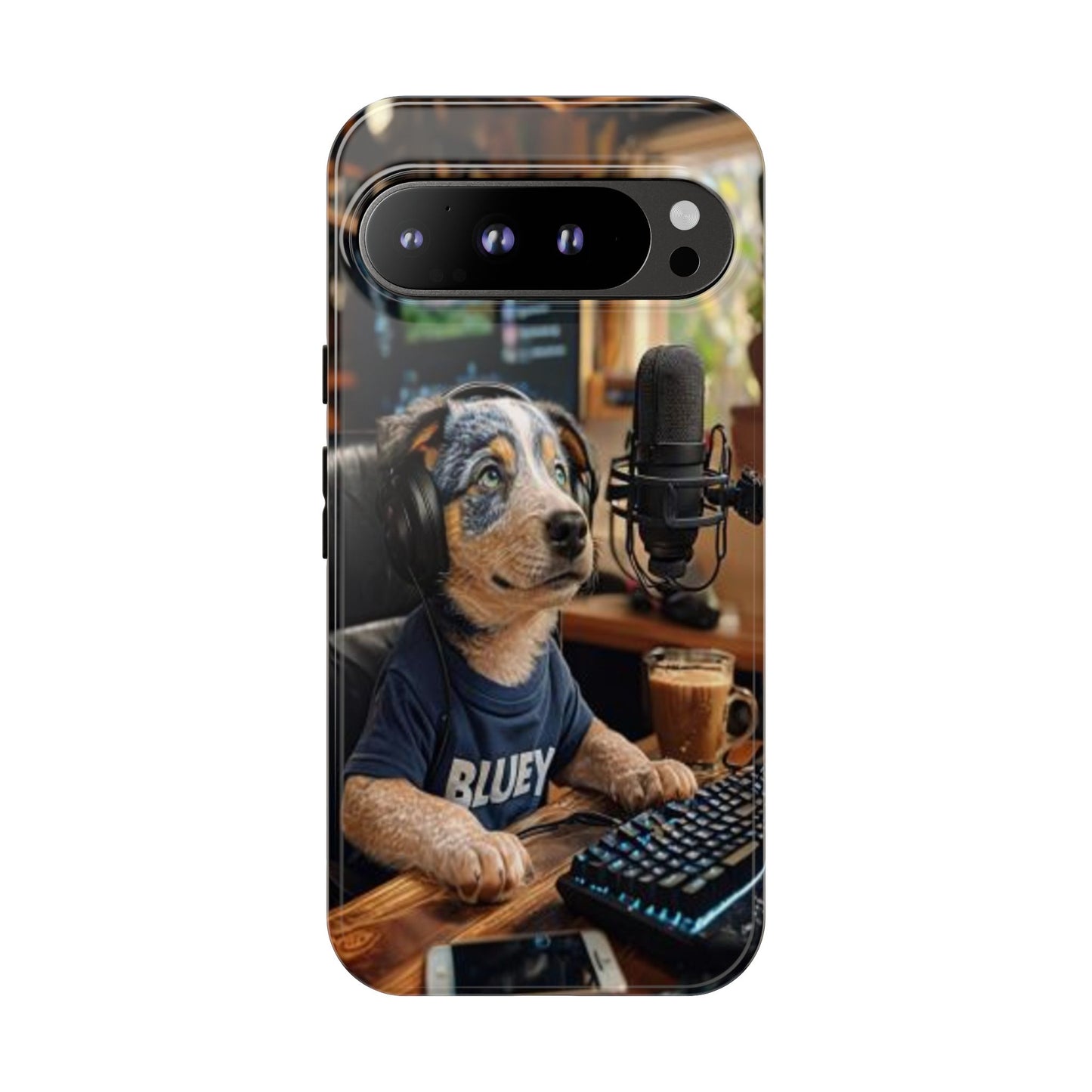 "Blue Heeler - a Tribute to Bluey" Mobile Phone Case