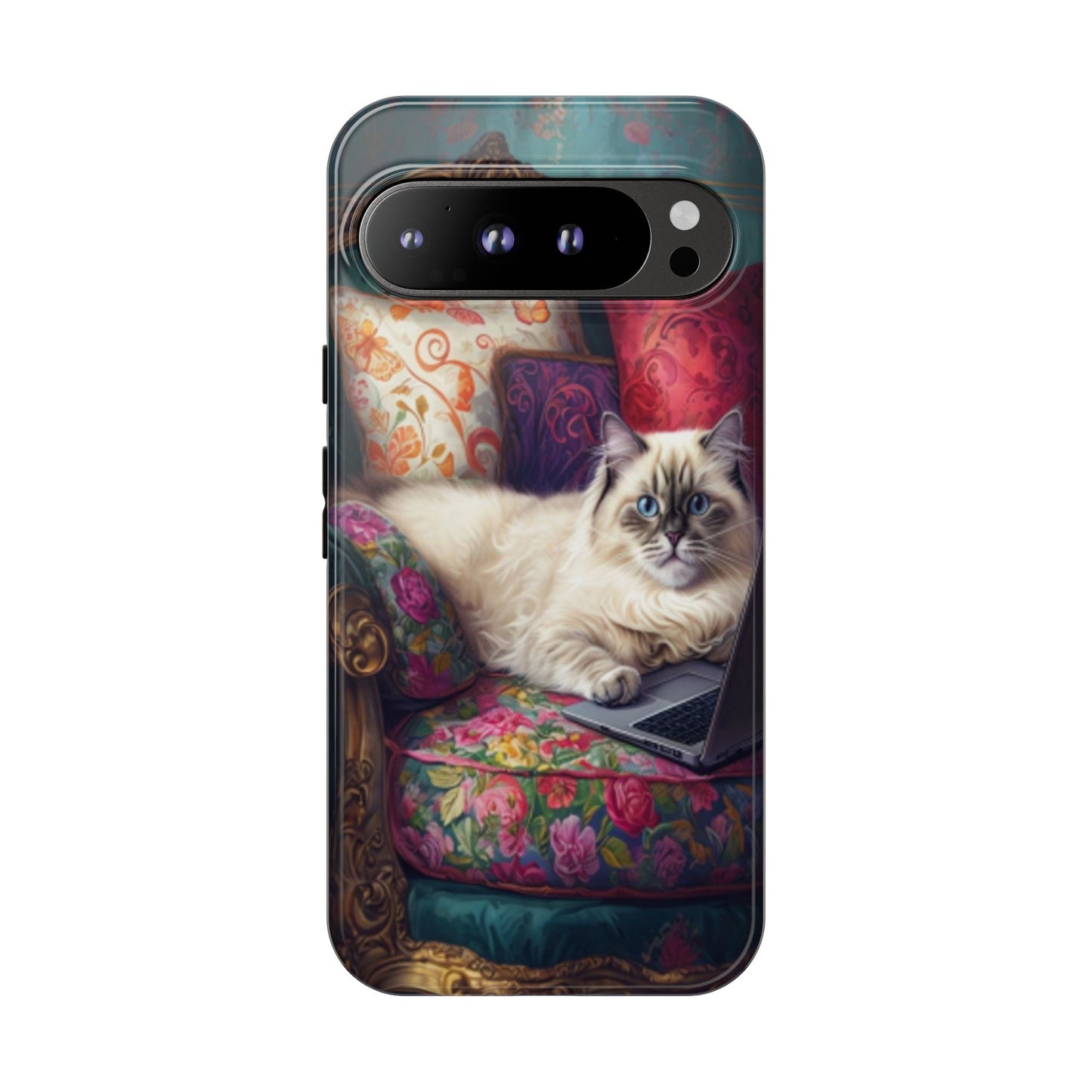 "Purr-sian Productivity" Mobile Phone Case