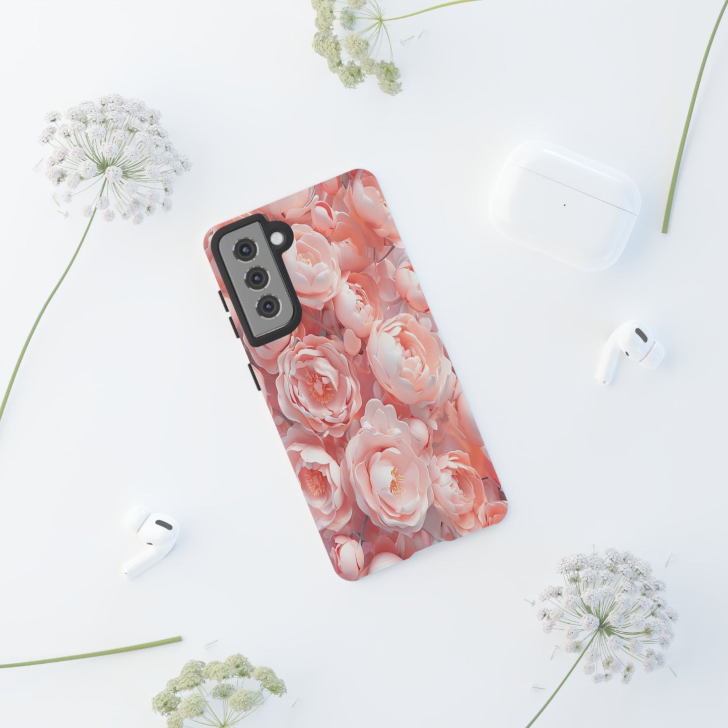 "Pink Peonies" Mobile Phone Case