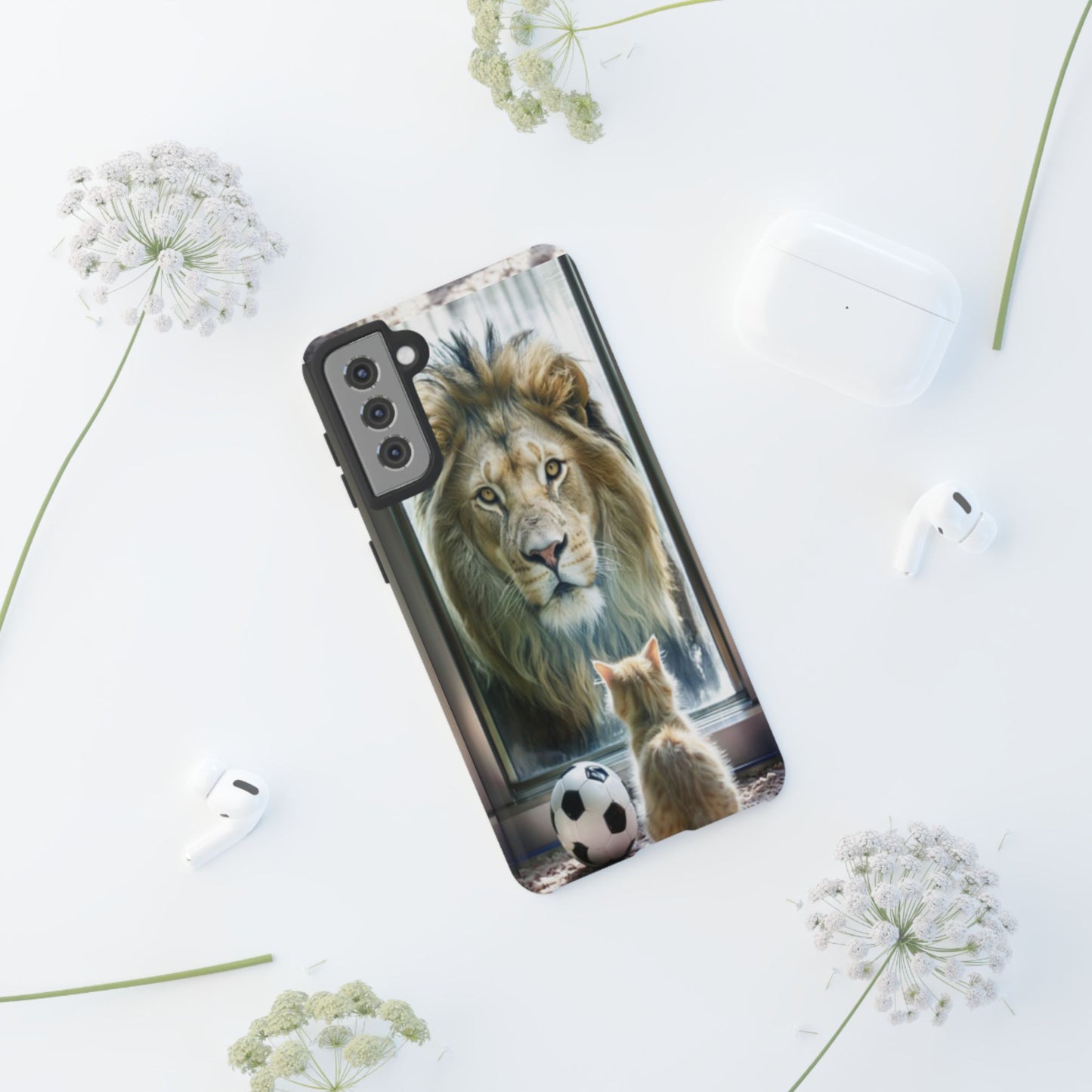 "The Lion Within" Mobile Phone Case (soccer)