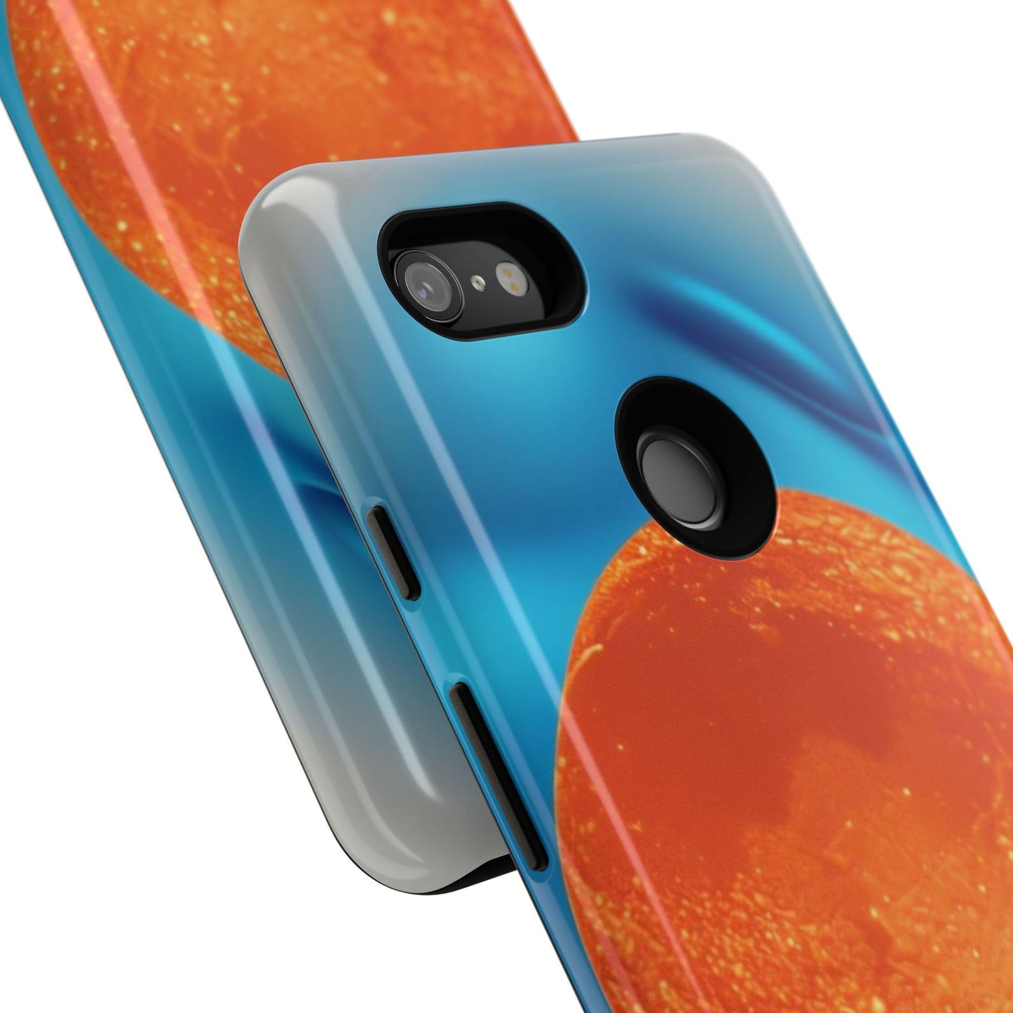 "The Feathered Assembly" Mobile Phone Case (orange)