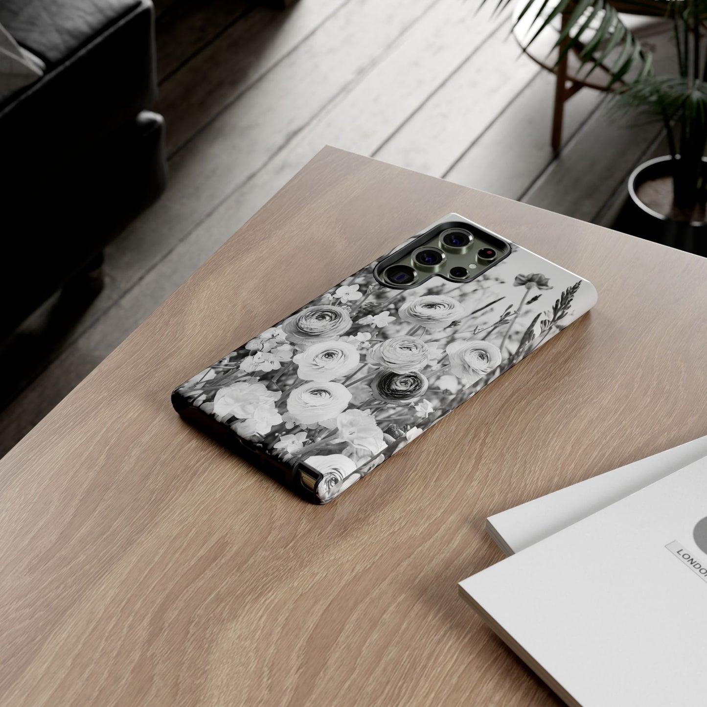 "Monochrome Muse" Mobile Phone Case