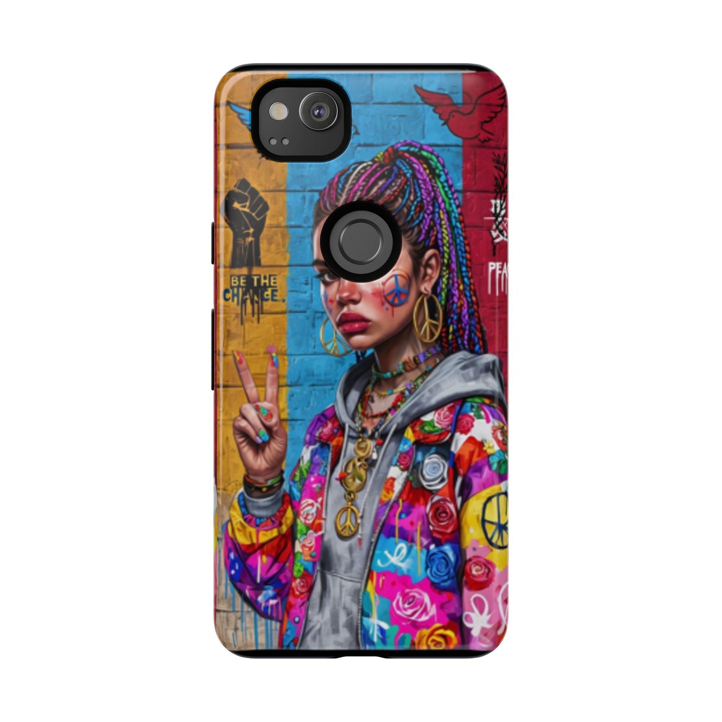 "Create Peace" Mobile Phone Case